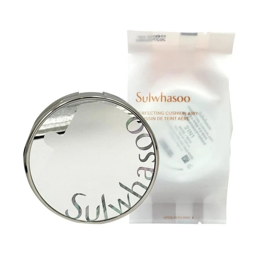

Sulwhasoo Perfecting Airy Cushion 15g x 2 (Main Product + Refill) G 21N1