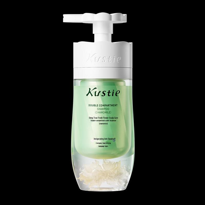 Kustie Dual-Chamber Anti-Dandruff Chamomile Shampoo