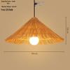 Bamboo Weaving Pendant Lamp - Zen Tea Room & Restaurant Lighting, New Chinese Style Rattan Lantern