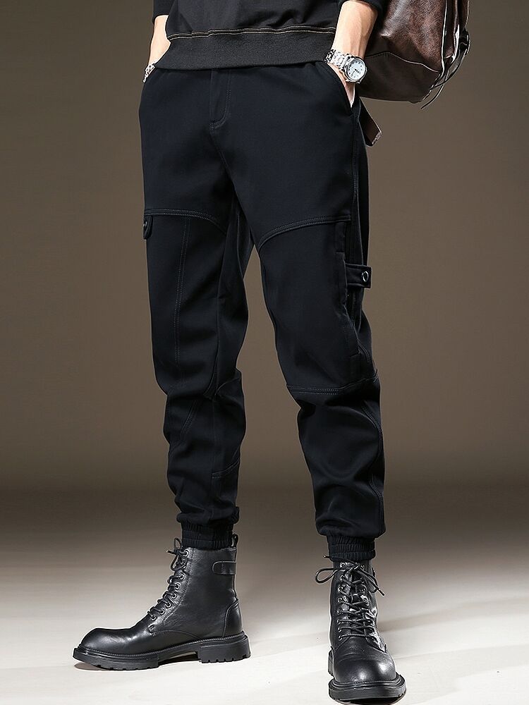 New Men's Loose Multi Pocket Outdoor Sports Work Pants Casual Pants