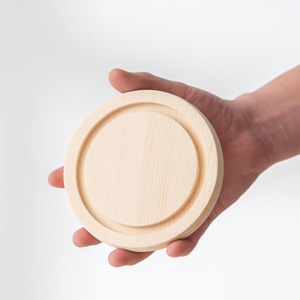 Glass Dome Diameter 7", Decorative Glass Cloche Bell Jar Display Dome, Dust Proof Glass Display Dome with Solid Wood Base Office Home Desktop