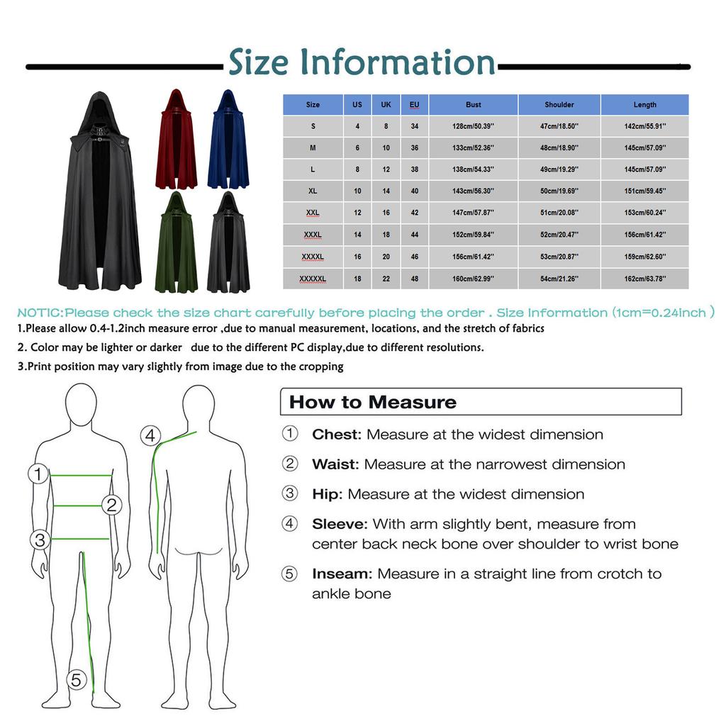 Halloween Hooded Capes for Adult Kid Long Cloaks Cosplay Costumes Witch Red Black Purple Green Grim Reaper Cape for Women Men