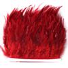 Sharp Chicken Feather Trim Fabric: White & Colored Strips, Hot Selling Cross-Border Fabric Tape.
