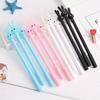 48pcs 0.5mm Cartoon Stationery Bunny Gel Pen Cute Long Ears Rabbit Signature Pen Creative Student Water Pen School Season