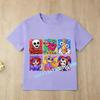 The Amazing Digital Circus Kids Tshirts Cartoon Printed Tshirt Boys Casual Sports Short Sleeves Tops Summer Children Clothing