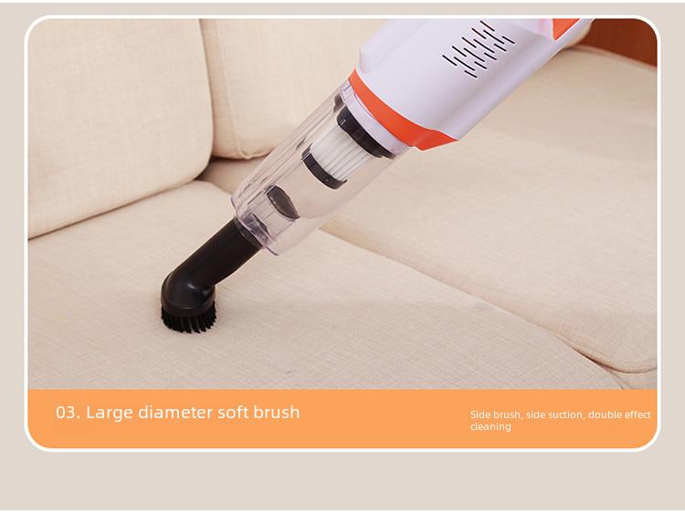 Aspirator de mână fără fir Eco Bear: Aspirație puternică pentru casă și mașină, umed/uscat, măturător și mop cu două scopuri.