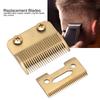 Hair Trimmer Replacement Blades Stainless Steel 2 Holes Clipper Blades for WAHL 8504