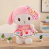 Hello Kitty My Melody Plush Toy With Soft Short Pile For Collector Display And Gift Use