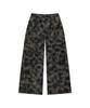 AAKAM Knee Pin-Tuck Camouflage Twill Pants (Khaki)