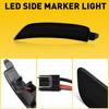 For 2016- Mazda MX-5 Miata LED Front Rear Side Marker Light Smoked Lens 4PCS