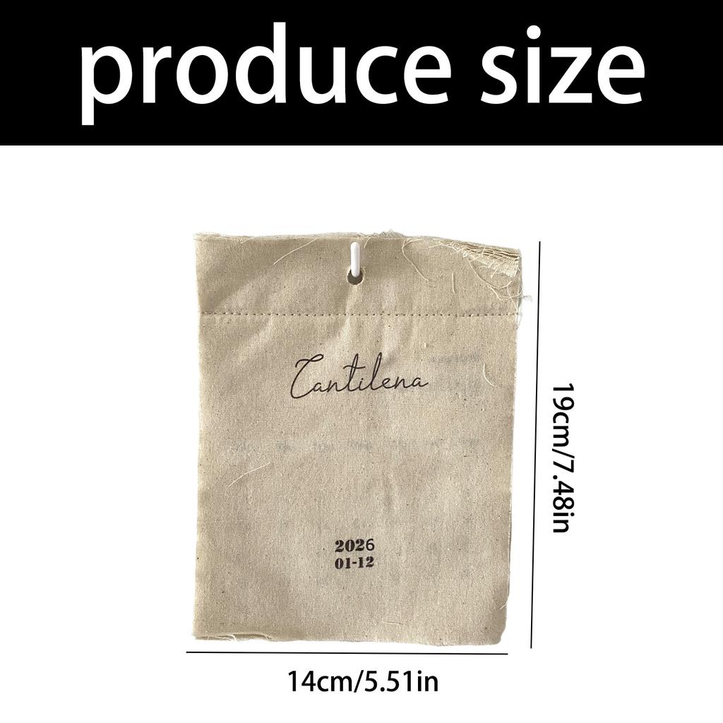 2026 Fabric Wall Calendar Durable Tapestry Family Holiday Planner For Home Office Decor With Holiday Highlights