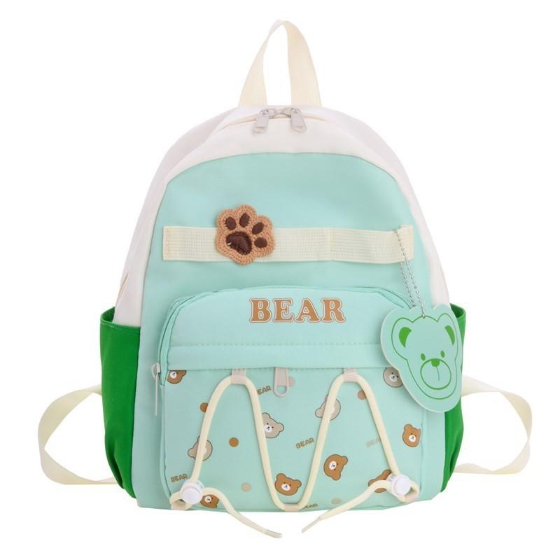 Cute Cartoon Kids Backpack With Arched Shoulder Straps For Comfortable Carry