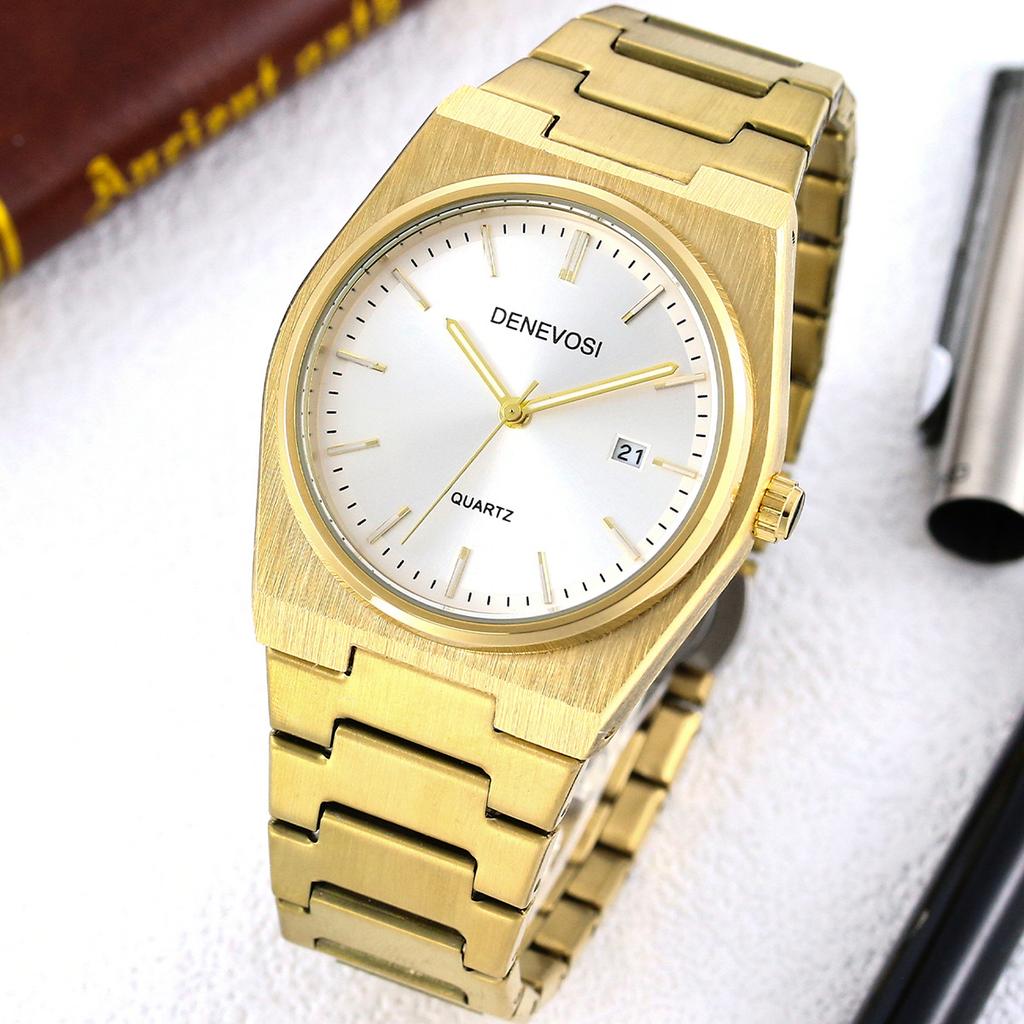 Elegant Watches For Men Women Waterproof Luminous Date Analog Watch Quartz Stainless Steel Woman's Fashion Wristwatch