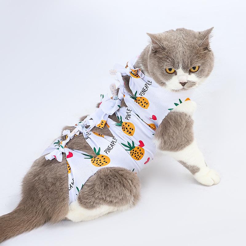 

Послеоперационный костюм для стерилизации кошек, Медицинский костюм, После операции, Отлучение от груди, Дышащие физиологические штаны, Защита от вылизывания, Одежда для защиты от приставаний L