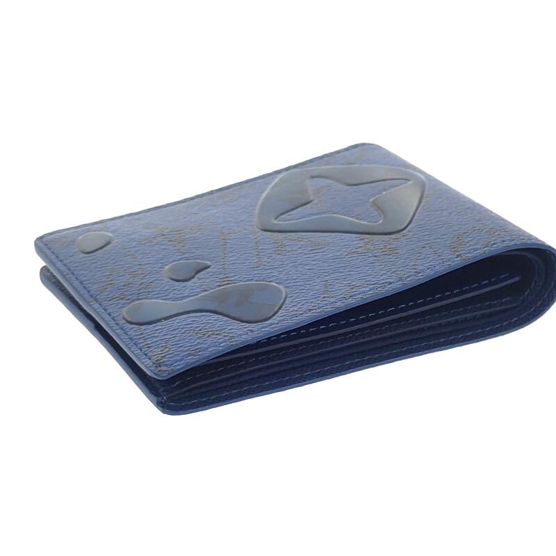 LOUIS VUITTON M82307 Bifold Wallet blue mens