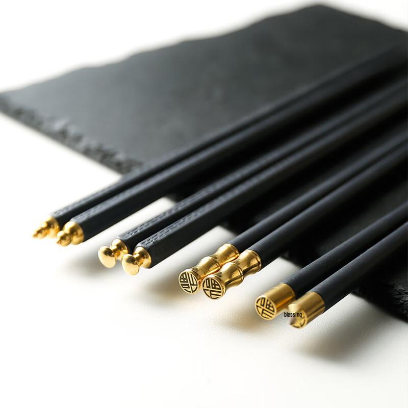 ZISIZ Essstäbchen-Set mit Kupferkopflegierung