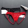 1 Stück Herren Spitzen-Bikinihöschen Durchsichtige Tanga-Slips Niedrige Taille Offener Rücken Sexy Unterwäsche Einfarbige Herren Slips