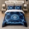 Manchester City Design Bedding Set Custom Text 1 Duvet Cover & 2 Pillow Cases