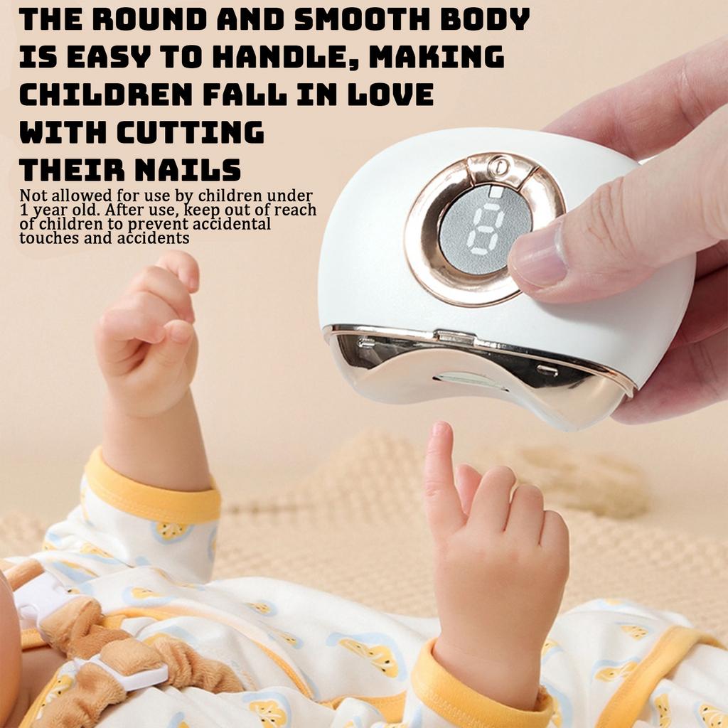 Elektrische Nagelschere, Vollautomatischer Haushalts-Nagelfeiler, Kinderschere