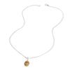 Brilliant and elegant natural Citrine 925 sterling silver pendant necklace for ladies' birthday and anniversary gifts