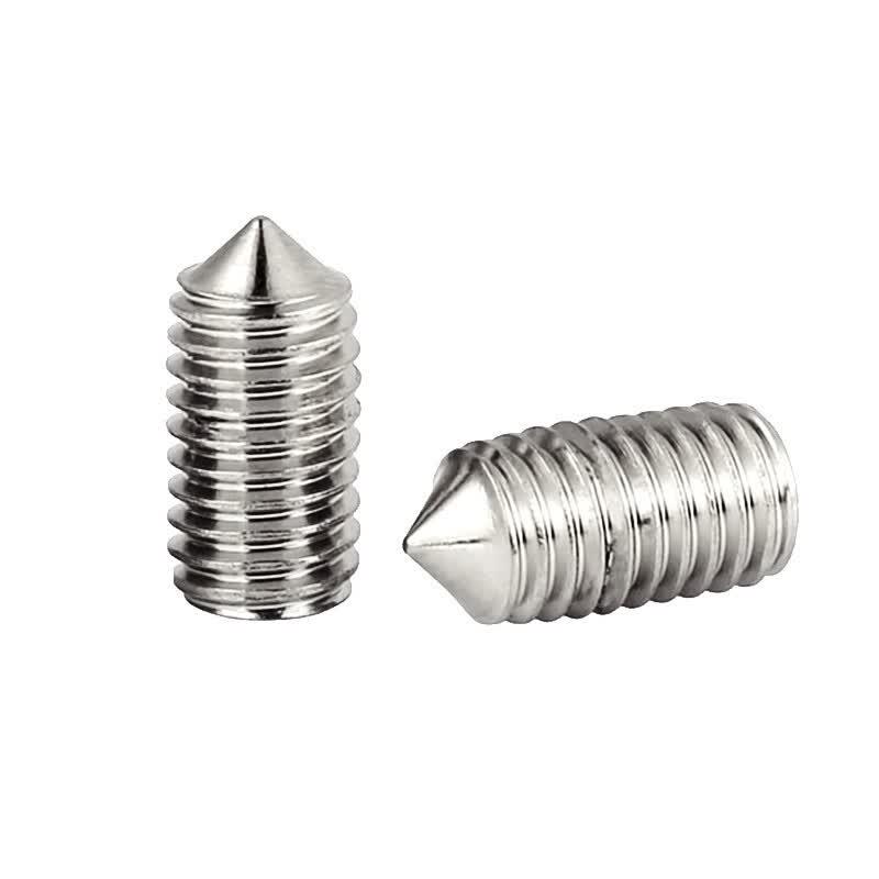 Bairuite 316 Stainless Steel Cone Point Hex Socket Set Screw