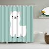 Animals Bear Shower Curtains Cute Cartoon Bathroom Curtain Fabric Waterproof Polyester Bathtub Curtains With Hooks Home Decor