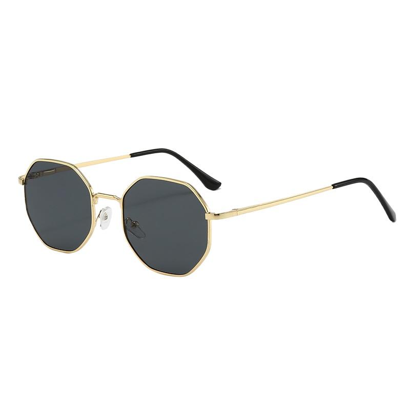 Fashion Men Women Square Sunglasses Brand Designer Metal Frame Sun Glasses Uv400 Eyeglasses Simplity Alloy Frame Eyewear