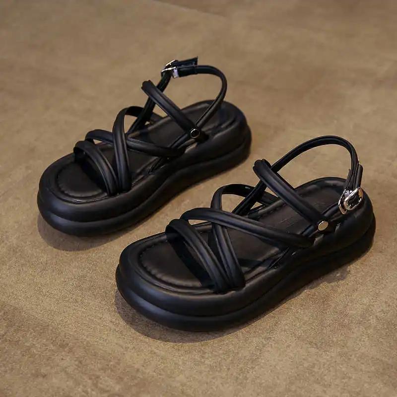 Fashion Sling Back Round Foot Green Slippers Tennis From 2 To 7 Years Shoes Woman Summer Sandals Sneakers Sport Trend Fashionable