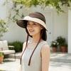 Long-lasting Rechargeable Fan Hat Portable Wide Brim Fan Hat Fishing Sun Shading Cap  Travel