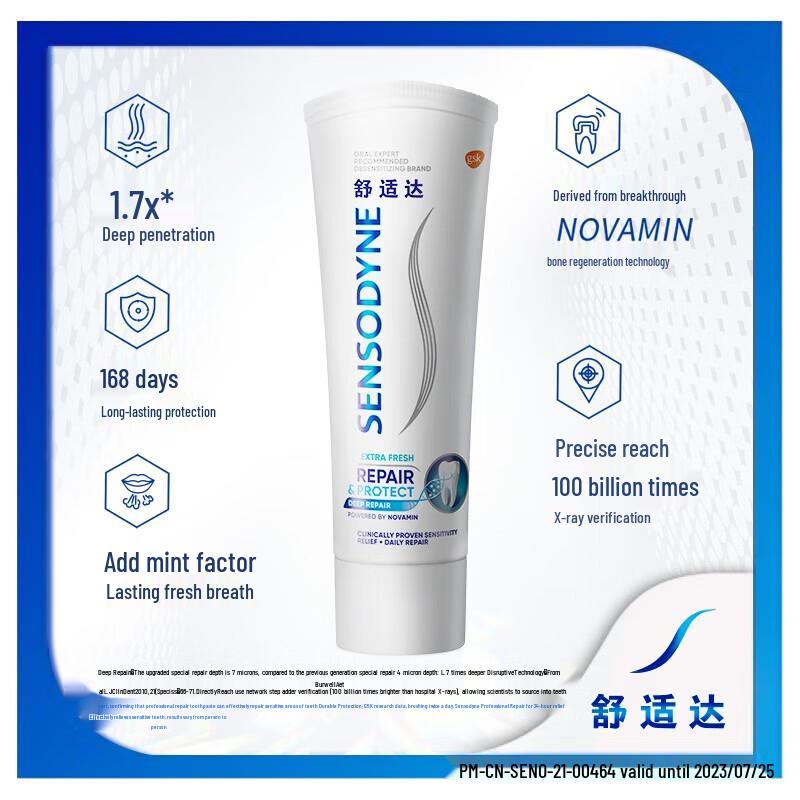 Sensodyne Professional Repair & Multi-care Toothpaste 4-Pack