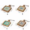 Retro Wood Tile Insulated Mats Anti-Scalding Table Mats Home Decoration Placemats  Cup