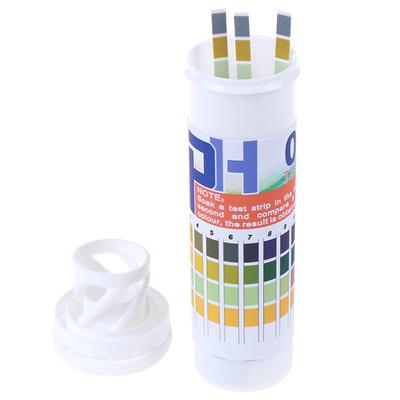 Striscia reattiva pH in bottiglia da 150 strisce, gamma completa, indicatore acido alcalino 0-14 Ph