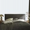 Striped Wallpaper White and Light Gray for Living Room and Bedroom 50x1000