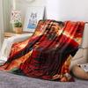 1PC CR7 Patterned Flannel Blanket Suitable For All Seasons for Home Decor Warmth and Comfort Gifts Holiday Present