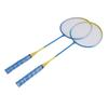 1 Pair Badminton Racket Set with 3 Nylon Shuttlecocks 2 Player Badminton Set with Carrying Bag for