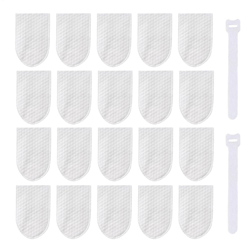 20Pcs Universal Faucet Filter Cotton Anti-splash Thickened Faucet Filter with strap Water Filter Bag For Kitchen Sink