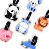 Creative luggage tags, dolphin and koala animal PVC luggage tags, hang tags, check-in tags, airplane travel anti loss, soft rubber luggage tags