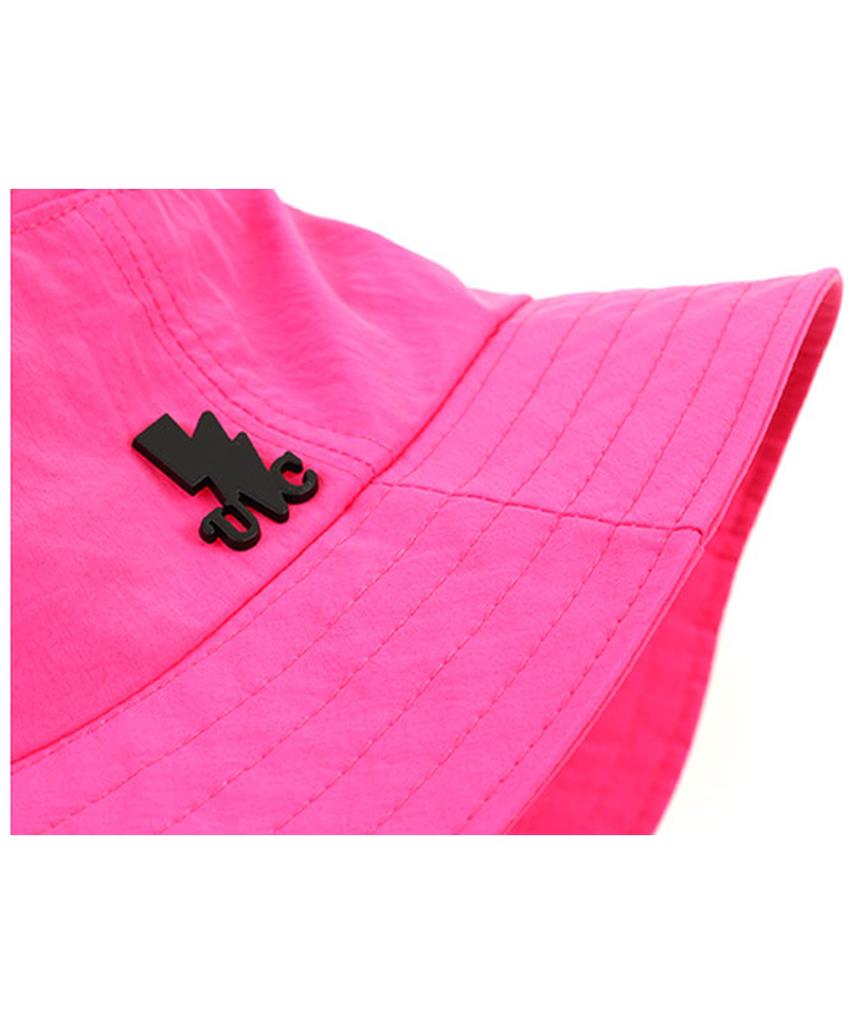 Yunibeosyeolkemiseuteuli String Pink Poly Bucket Hat
