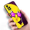 Yellow Cartoon Bird Black Silicone Phone Case For Xiaomi POCO X3 X4 NFC F4 GT F5 F6 M3 M4 M6 X5 X6 Pro 5G M5 C55 C65