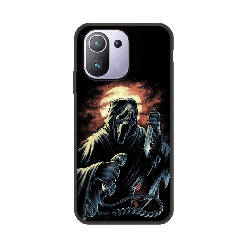 Cool Horror Movie Scream Phone Case For Xiaomi Redmi 8A 9 K30 Pro 9A Note 8T Note 8 9 Pro TPU Soft Silicone Black Cover