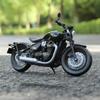 Welly Modello di Moto Miniatura in Lega Triumph Bonneville Bobber Scala 1/12 Giocattolo Simulazione Metallo Diecast Giocattolo per Bambini Moto Regalo
