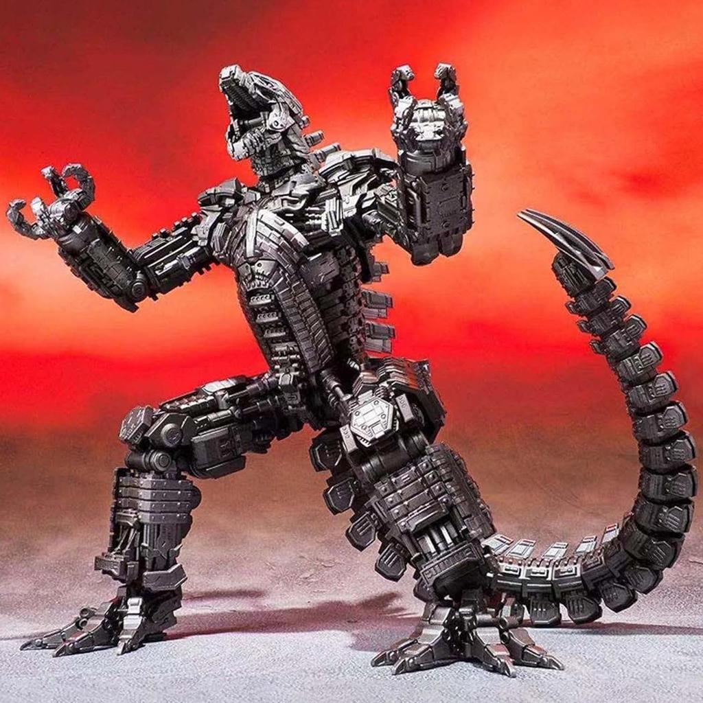 Readjade 2021 Movie Godzilla Vs Kong Mechagodzilla Figure Theater Version Action Model Decoration Collection Toy Adult 2019 King Monsters C