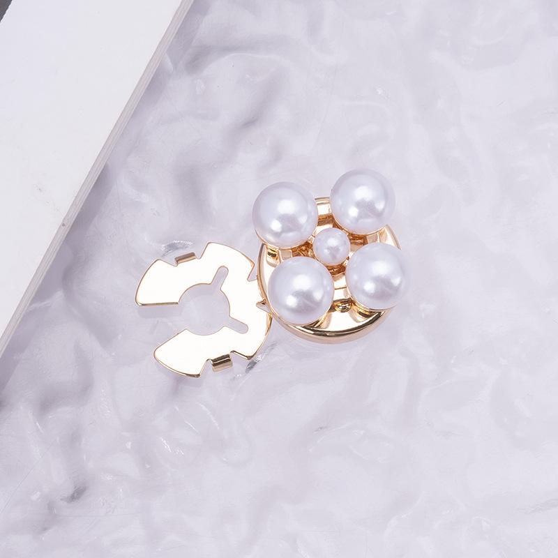 Botões de Punho e Botões de Colarinho Decorativos com Strass Coloridos