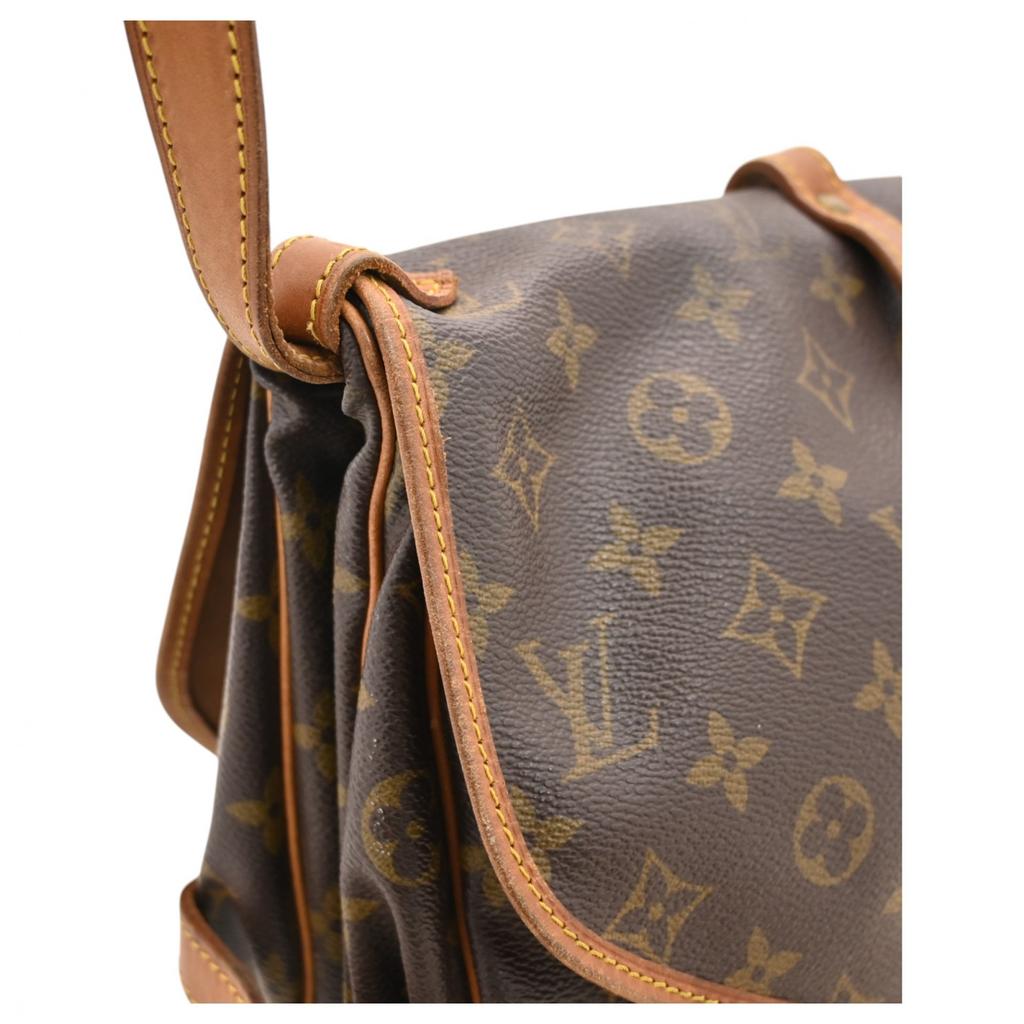 Auth Louis Vuitton Monogram Saumur 30 Schultertasche lv2235gg