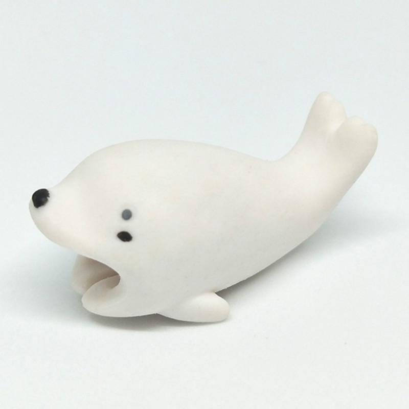 Cartoon Animal Dream Bite Cable Data Protector Dog Cat Shaper Winder Organizer for Phone Data Line