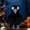 Halloween Night Owl & Friends Plush Toy Set: Hecate, Crow, Bat, Ghost