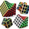 Set Cuburi Rubik din Fibră de Carbon Magic Dragon - 2x2, 3x3, 4x4, 5x5 Cuburi Puzzle Mate