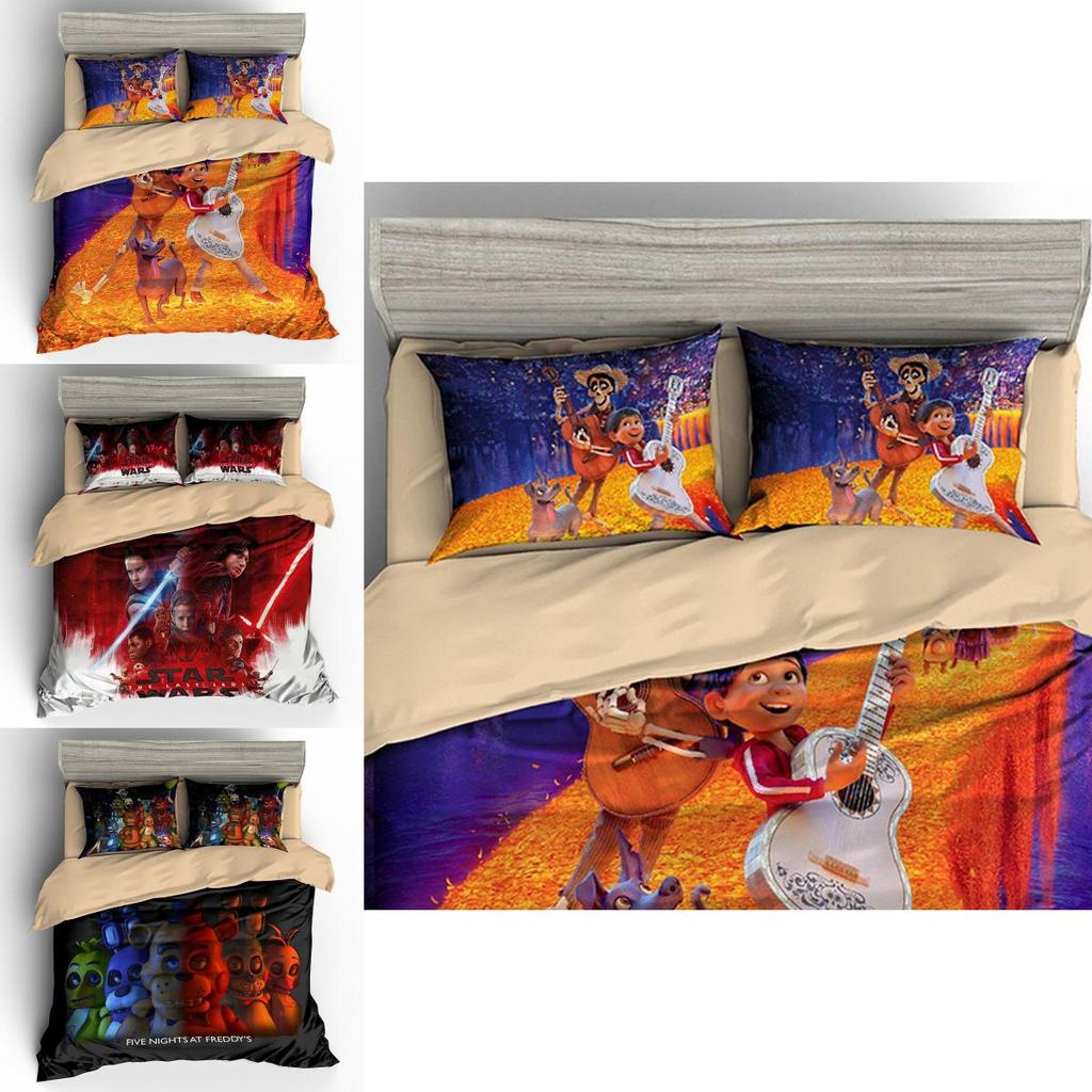 Captivating 3d Five Nights At Freddy's Bedding Set Featuring Soft Duvet Cover And Pillowcases