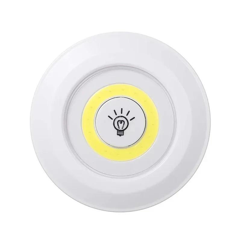 Smart Wireless LED Under-Cabinet Lights COB Night Light With Remote Control - Perfect For Wardrobe, Kitchen & More!