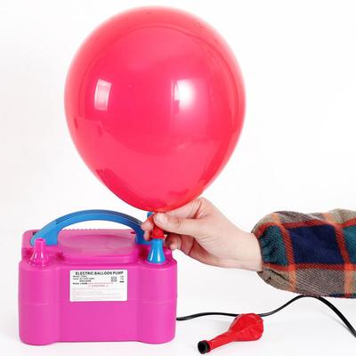 1 Satz Inflatorpumpe, tragbarer Griff, Doppellöcher, mehrere Luftdüsen, arbeitssparend, Zeit sparen, US-Stecker, elektrische Ballonmaschine, Heimversorgung
